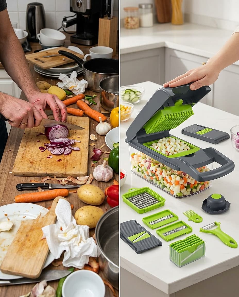 Picador De Frutas Y Verduras Mandolina