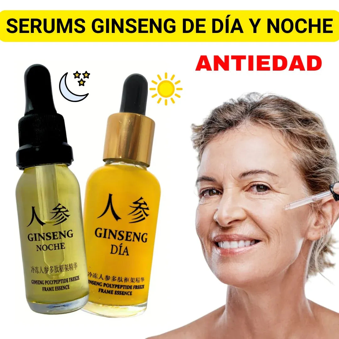 Sérum Ginseng Duo Día y Noche
