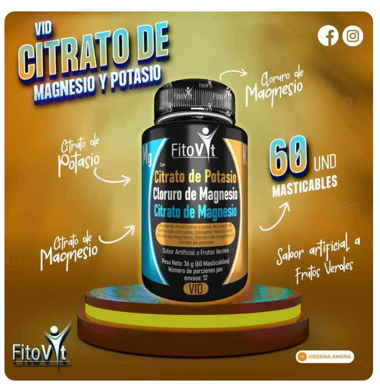 Citratos Fitovit X 60 Und