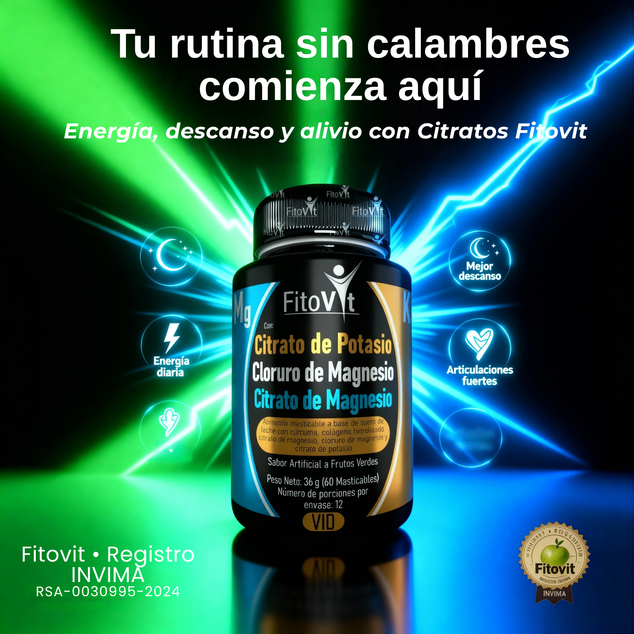 Citratos Fitovit X 60 Und