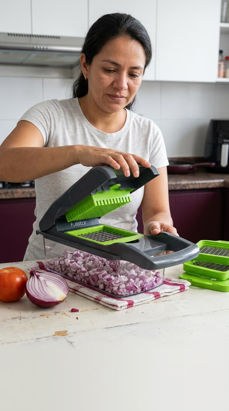 Picador De Frutas Y Verduras Mandolina