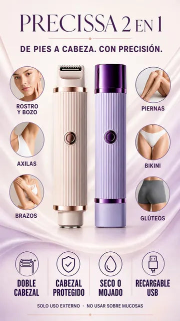 PRECISSA 2 EN 1 para rostro y cuerpo