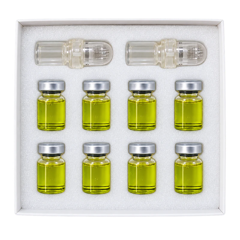 Bandeja abierta del Kit Microinfusión Capilar CAPILTECH X8