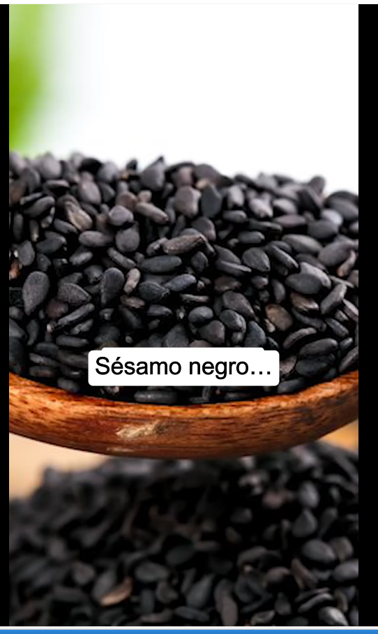 Sésamo negro